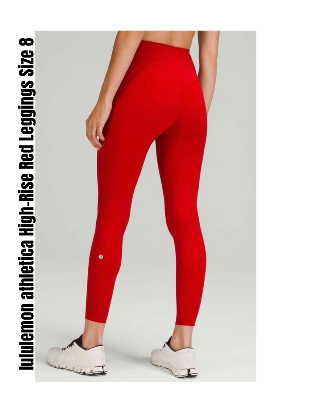 lululemon athletica High-Rise Red Leggings Size 8